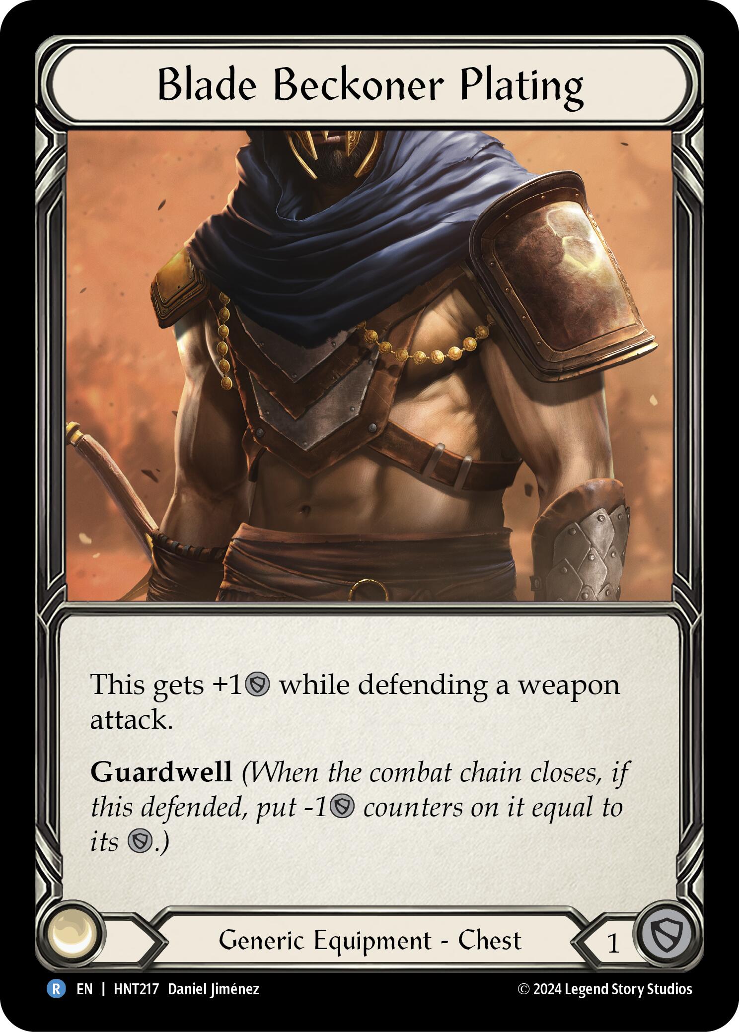 Blade Beckoner Plating [HNT217] (The Hunted) | Magic Magpie