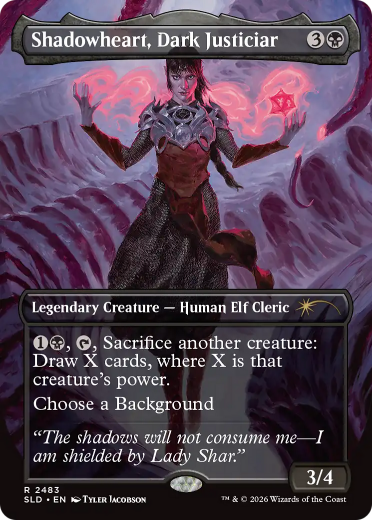 Shadowheart, Dark Justiciar [Secret Lair Drop Series] | Magic Magpie
