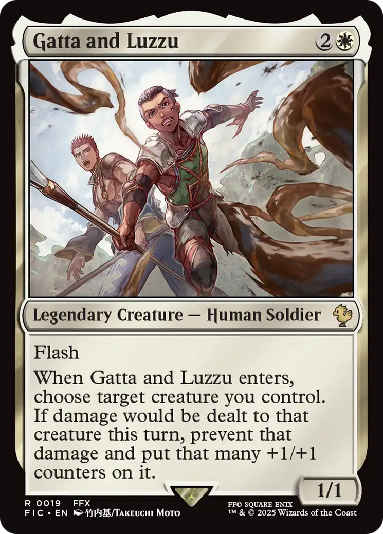 Gatta and Luzzu [FINAL FANTASY Commander] | Magic Magpie