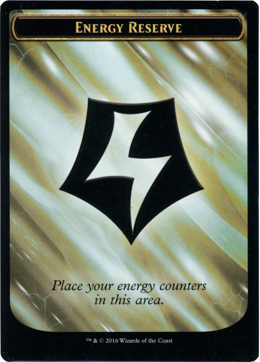 Energy Reserve Token [Aether Revolt Tokens] | Magic Magpie