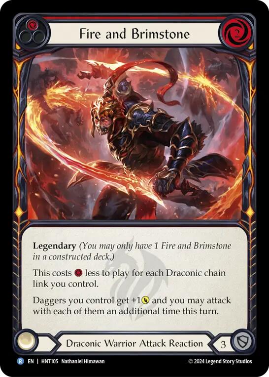Fire and Brimstone [HNT105] (The Hunted) | Magic Magpie