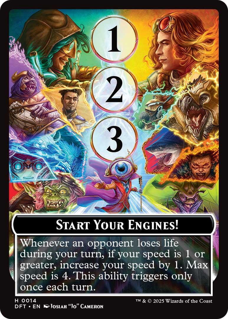 Start Your Engines! // Max Speed [Aetherdrift Tokens] | Magic Magpie