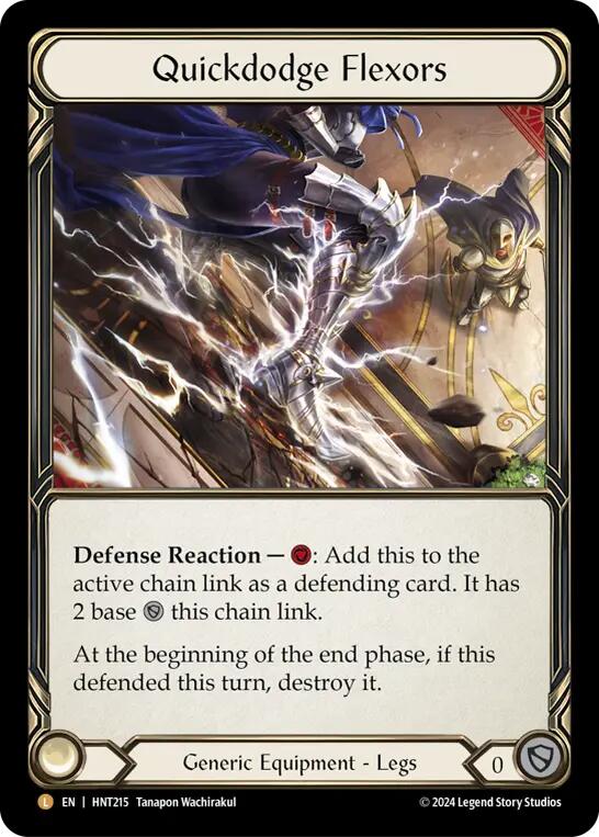 Quickdodge Flexors [HNT215] (The Hunted)  Cold Foil | Magic Magpie
