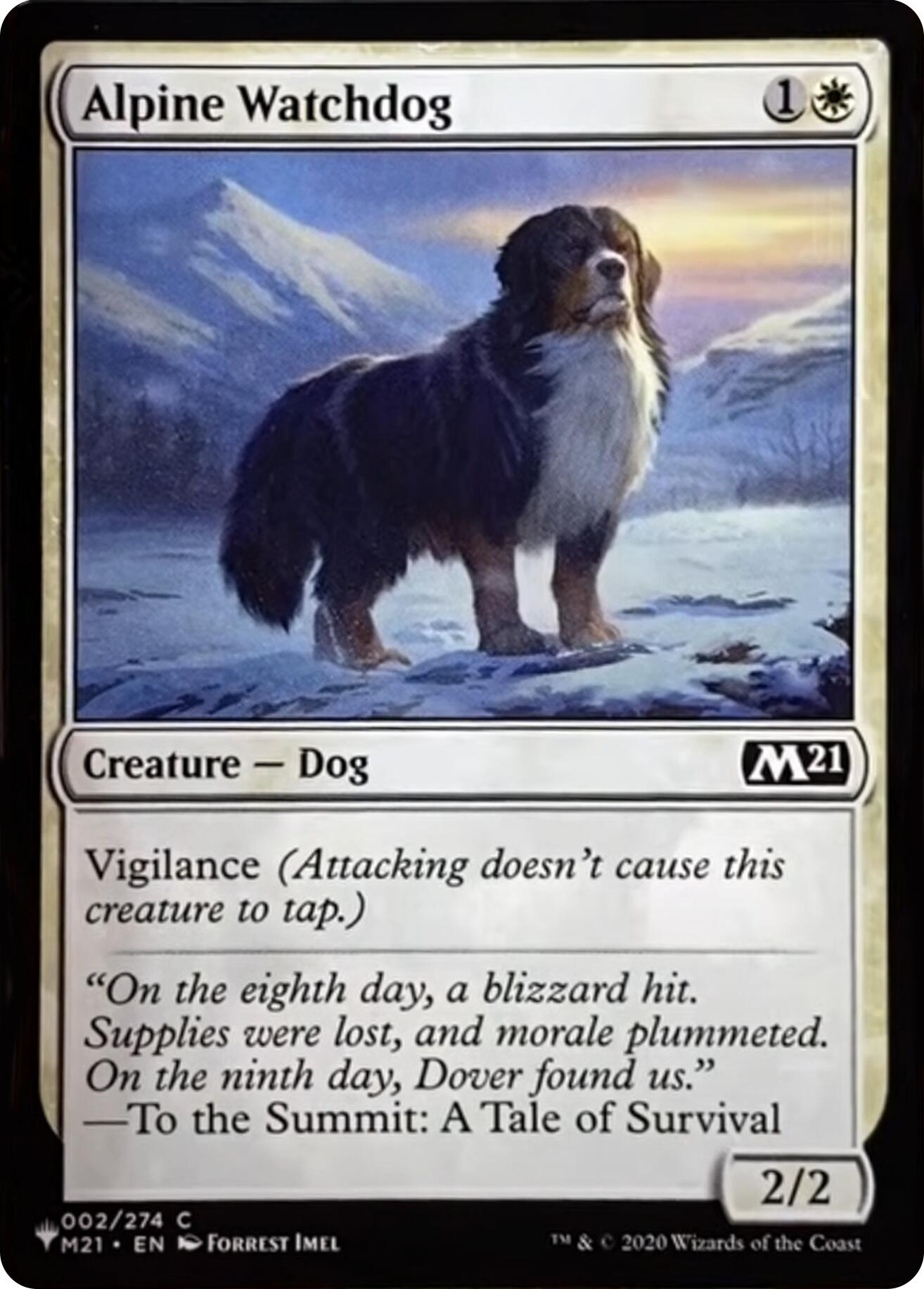 Alpine Watchdog [The List] | Magic Magpie