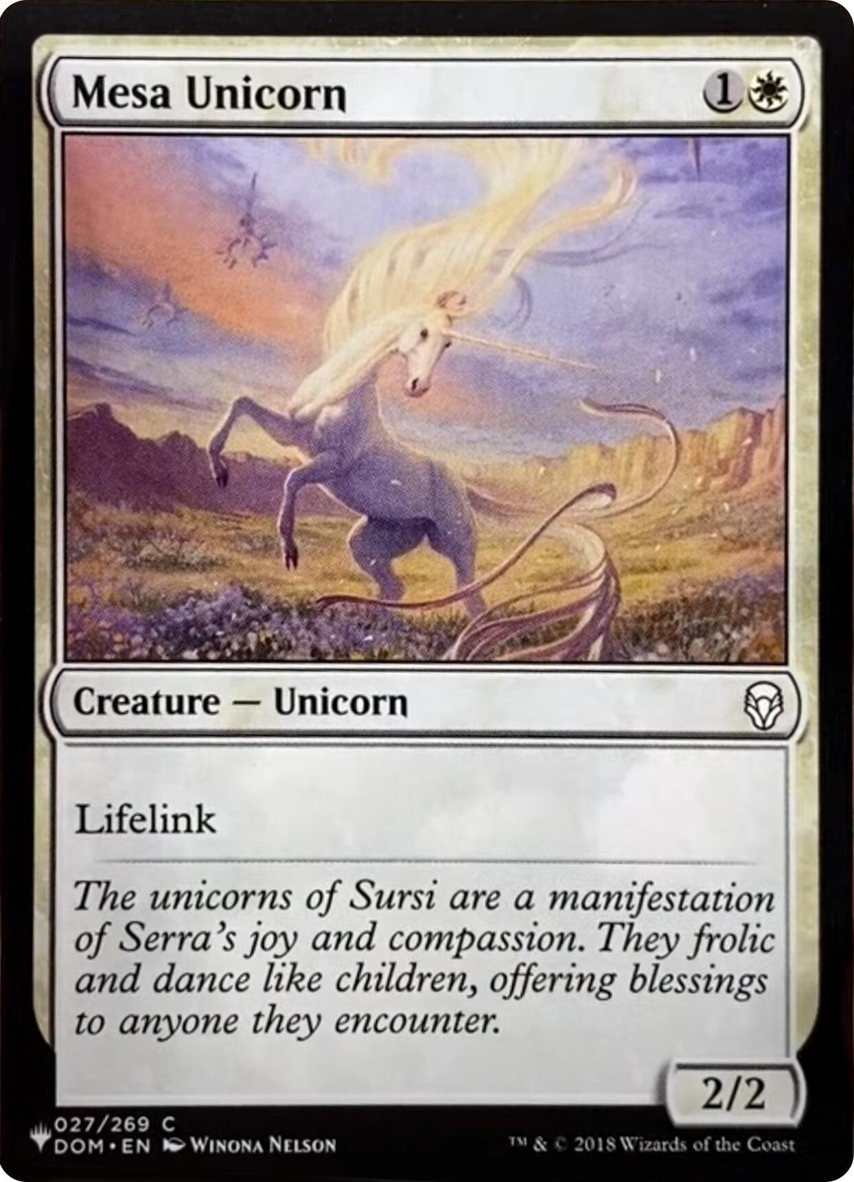 Mesa Unicorn [The List] | Magic Magpie