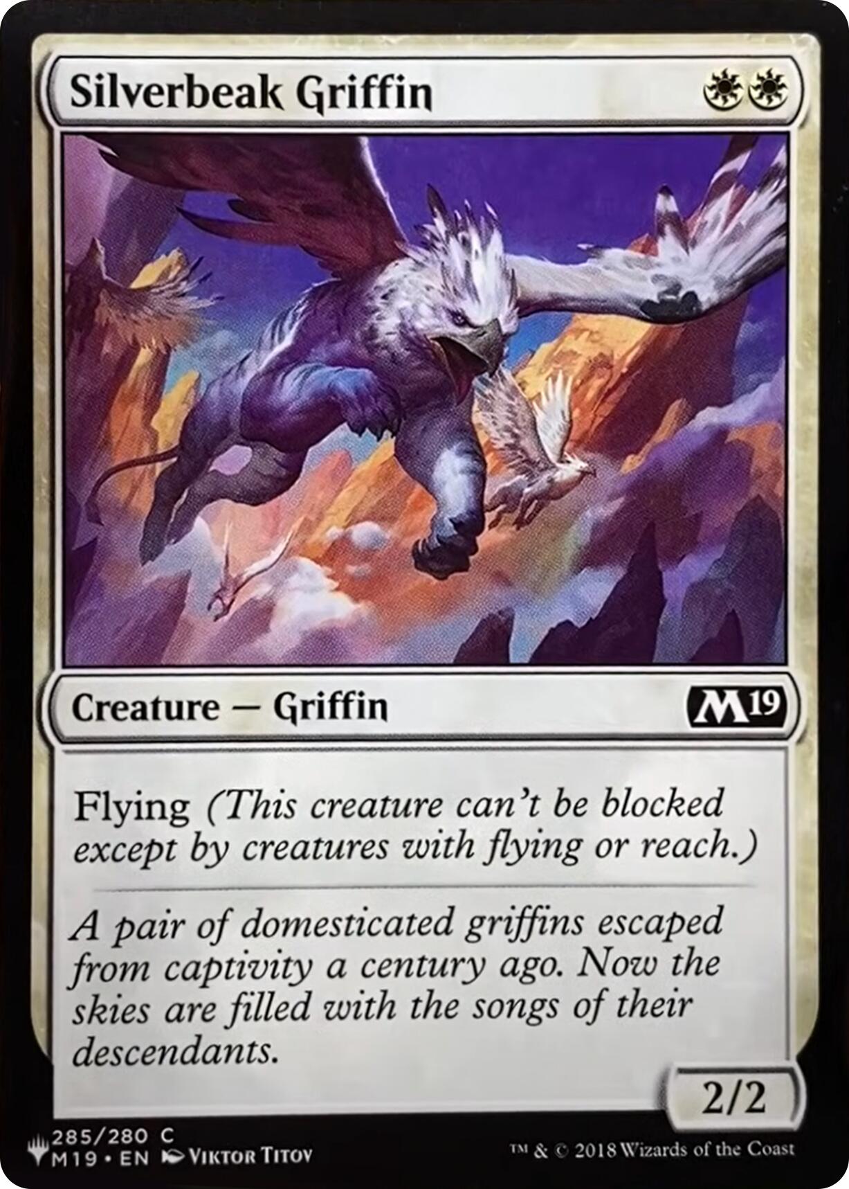 Silverbeak Griffin [The List] | Magic Magpie