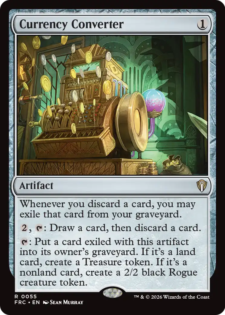Currency Converter [Reality Fracture Commander] | Magic Magpie