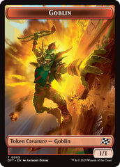 Goblin // Thopter (0010) Double-Sided Token [Aetherdrift Tokens] | Magic Magpie