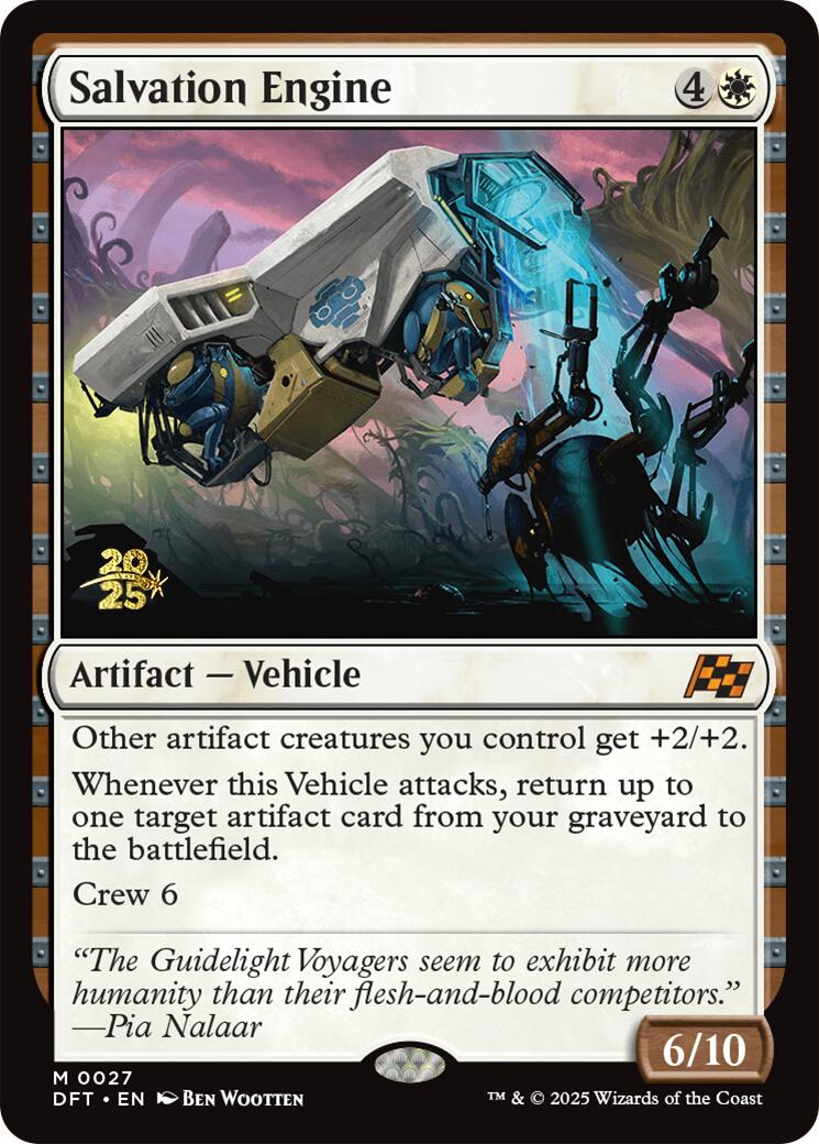 Salvation Engine [Aetherdrift Prerelease Promos] | Magic Magpie