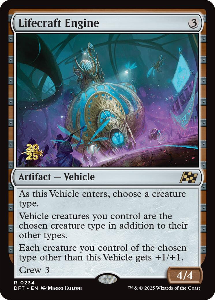 Lifecraft Engine [Aetherdrift Prerelease Promos] | Magic Magpie