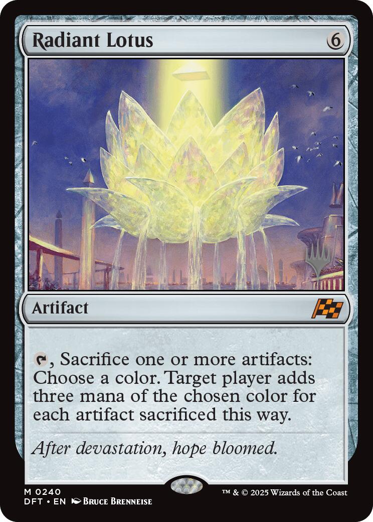Radiant Lotus (Promo Pack) [Aetherdrift Promos] | Magic Magpie