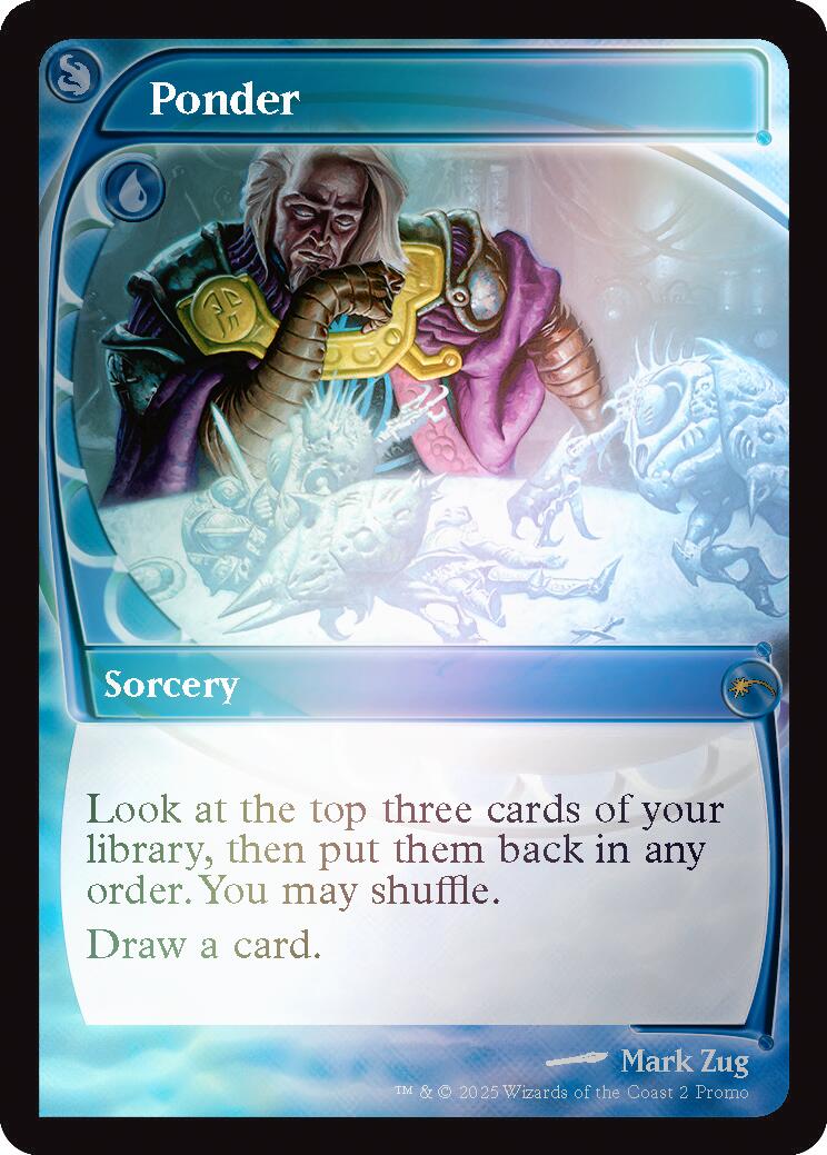 Ponder (Future Sight) [Secret Lair Drop Series] | Magic Magpie