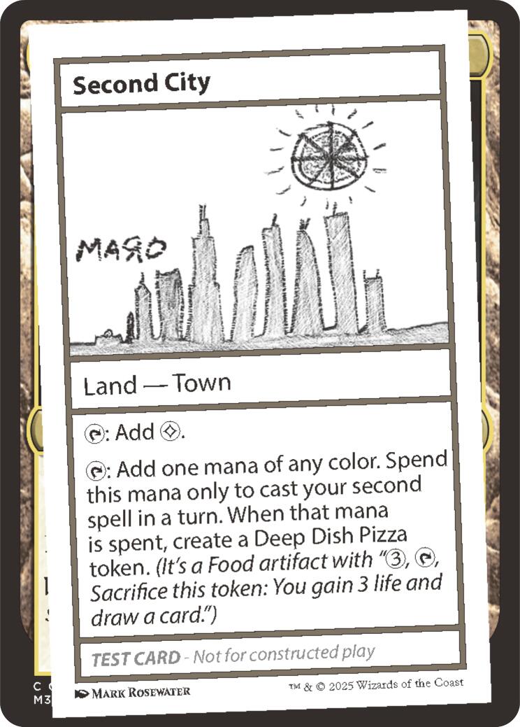 Second City [Secret Lair Drop Series] | Magic Magpie