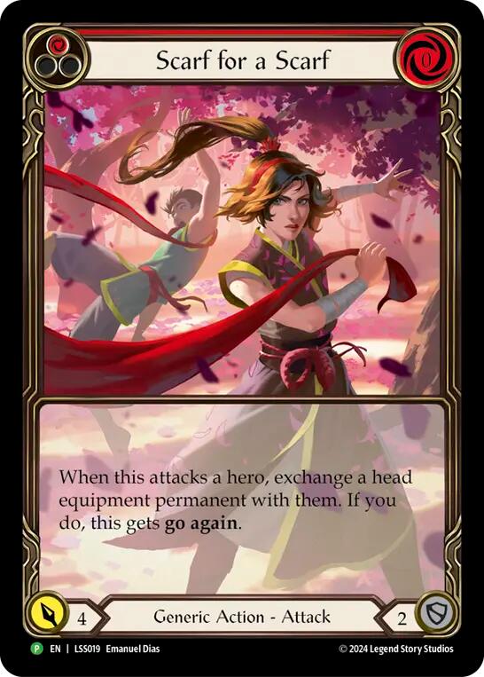 Scarf for a Scarf [LSS019] (Promo)  Rainbow Foil | Magic Magpie