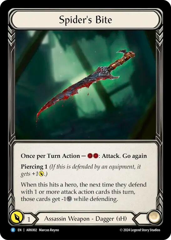Spider's Bite [ARK002] (The Hunted Arakni Blitz Deck) | Magic Magpie