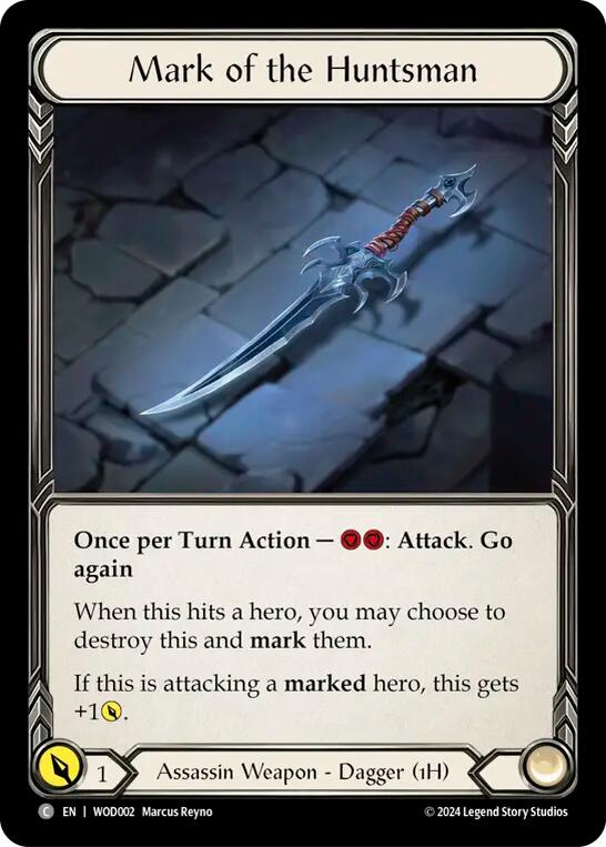 Mark of the Huntsman [WOD002] (The Hunted Arakni, Web of Deceit Blitz Deck) | Magic Magpie