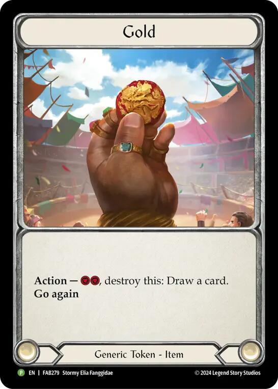 Gold [FAB279] (Promo)  Cold Foil | Magic Magpie