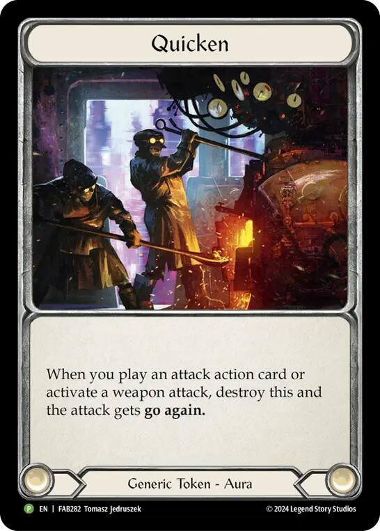 Quicken [FAB282] (Promo)  Cold Foil | Magic Magpie