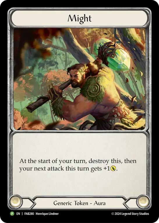 Might [FAB280] (Promo)  Cold Foil | Magic Magpie