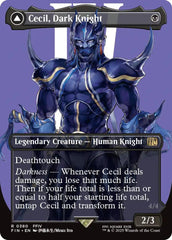 Cecil, Dark Knight // Cecil, Redeemed Paladin (Borderless) [FINAL FANTASY] | Magic Magpie