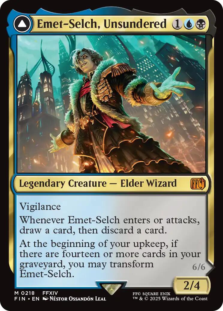 Emet-Selch, Unsundered // Hades, Sorcerer of Eld [FINAL FANTASY] | Magic Magpie
