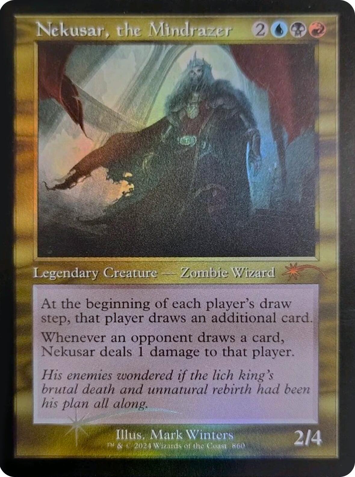 Nekusar, the Mindrazer (Retro Frame) [Secret Lair Drop Series] | Magic Magpie