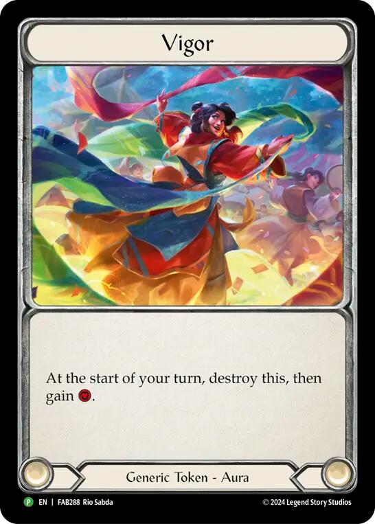 Vigor [FAB288] (Promo)  Cold Foil | Magic Magpie