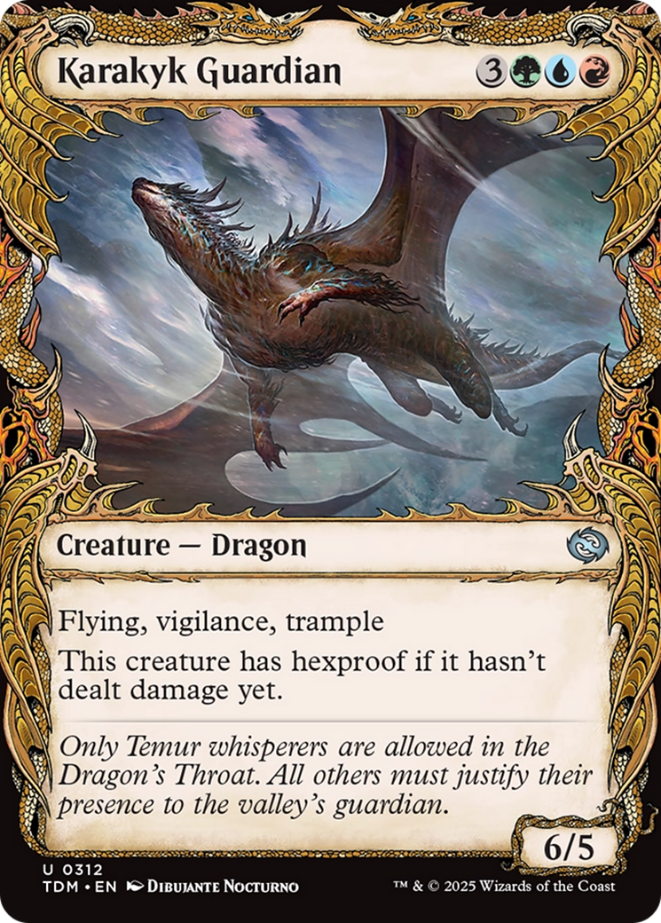 Karakyk Guardian (Showcase) [Tarkir: Dragonstorm] | Magic Magpie