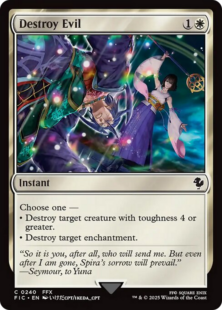 Destroy Evil [FINAL FANTASY Commander] | Magic Magpie