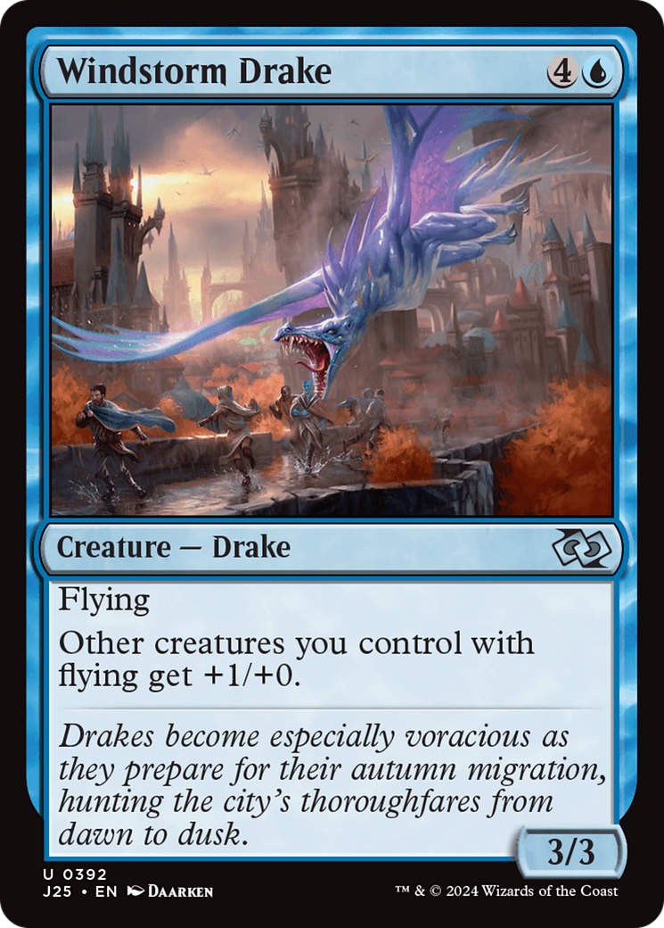 Windstorm Drake [Foundations Jumpstart] | Magic Magpie