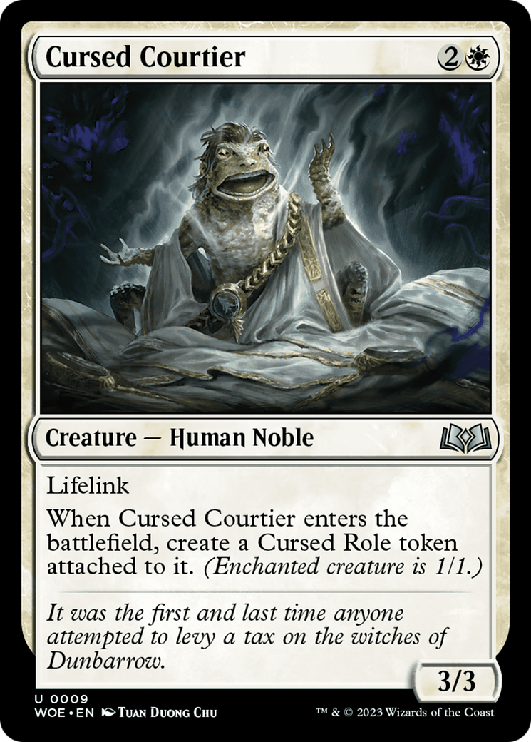 Cursed Courtier [Wilds of Eldraine] | Magic Magpie