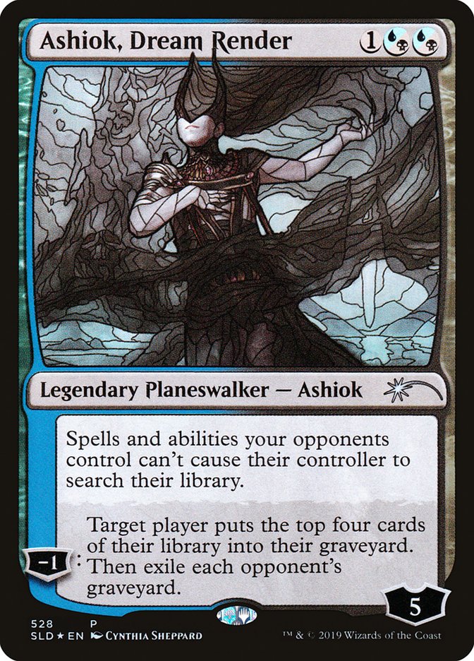 Ashiok, Dream Render (Stained Glass) [Secret Lair Drop Promos] | Magic Magpie