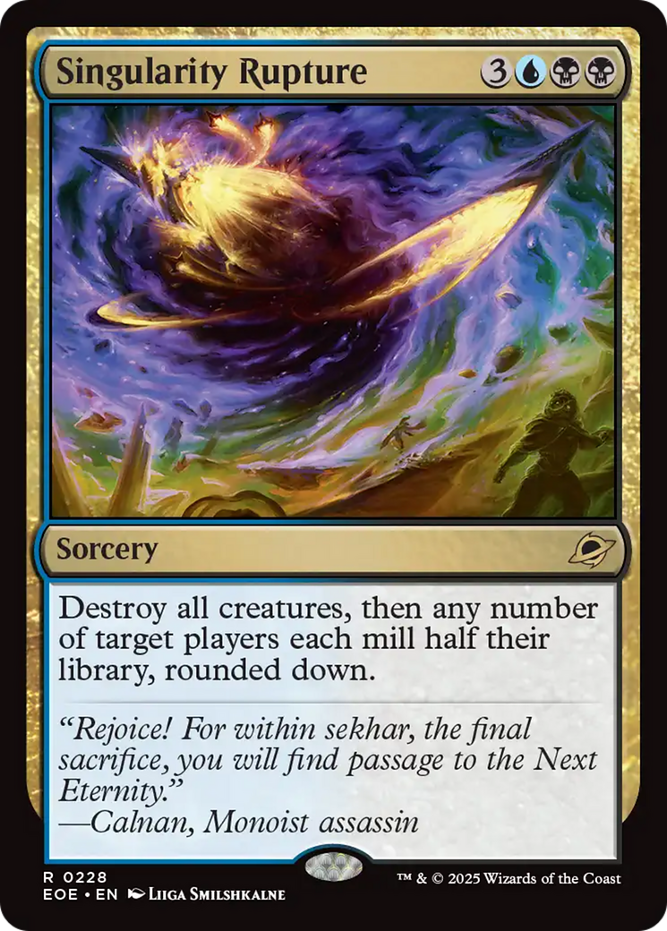 Singularity Rupture [Edge of Eternities] | Magic Magpie