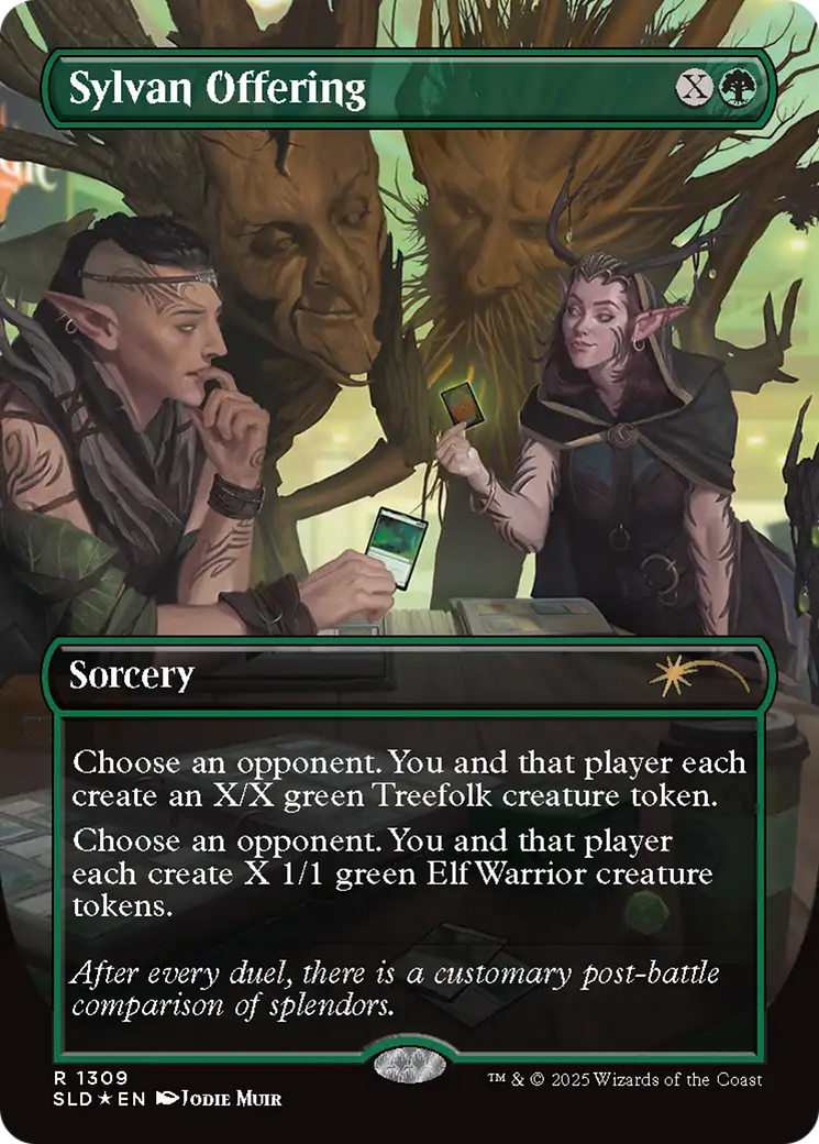 Sylvan Offering [Secret Lair Drop Series] | Magic Magpie