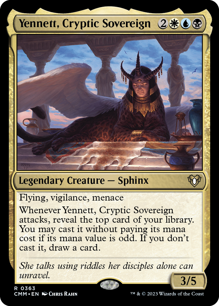 Yennett, Cryptic Sovereign [Commander Masters] | Magic Magpie