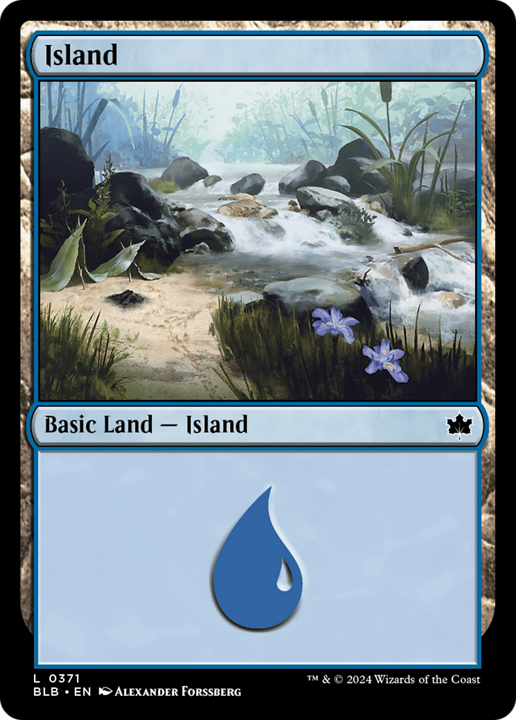 Island (0371) [Bloomburrow] | Magic Magpie