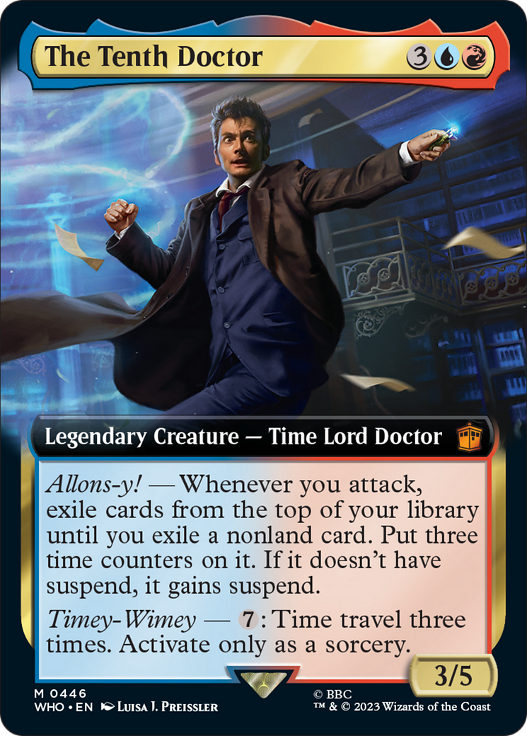 The Tenth Doctor (Extended Art) [Doctor Who] | Magic Magpie