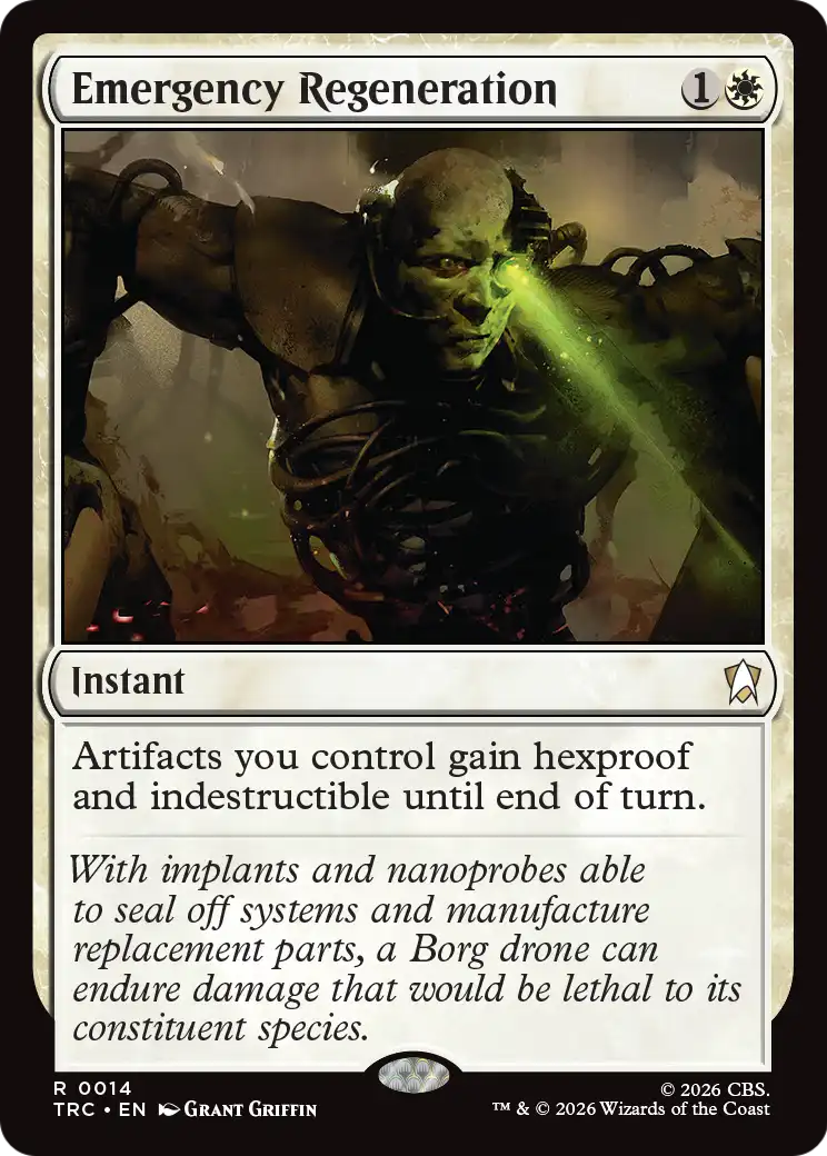 Emergency Regeneration (Surge Foil) [Star Trek Commander] | Magic Magpie