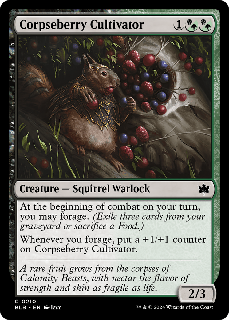 Corpseberry Cultivator [Bloomburrow] | Magic Magpie