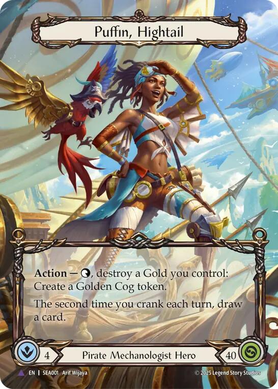 Puffin, Hightail (Marvel) [SEA001] (High Seas)  Cold Foil | Magic Magpie