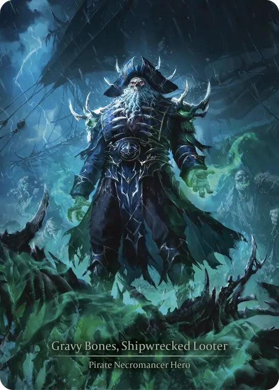 Gravy Bones, Shipwrecked Looter (Marvel) [SEA043] (High Seas)  Cold Foil | Magic Magpie