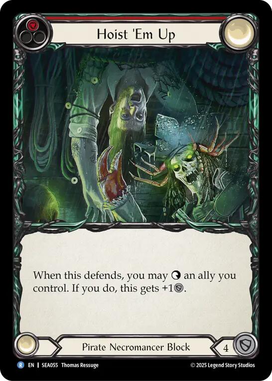 Hoist 'Em Up [SEA055] (High Seas)  Rainbow Foil | Magic Magpie