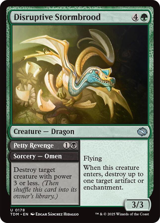 Disruptive Stormbrood [Tarkir: Dragonstorm] | Magic Magpie
