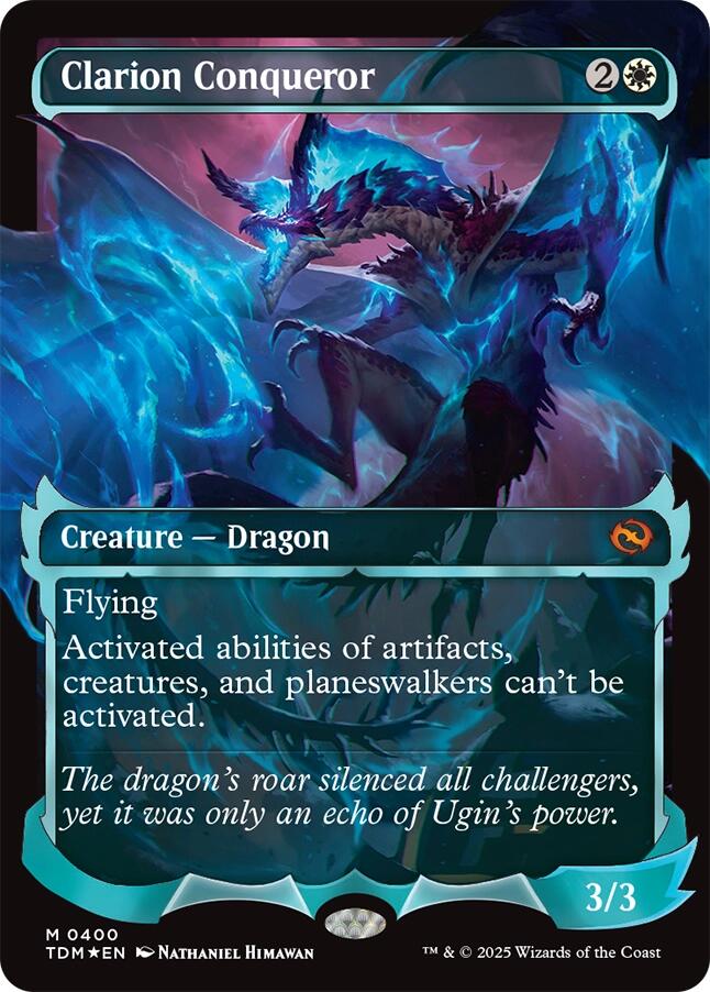 Clarion Conqueror (Showcase) [Tarkir: Dragonstorm] | Magic Magpie