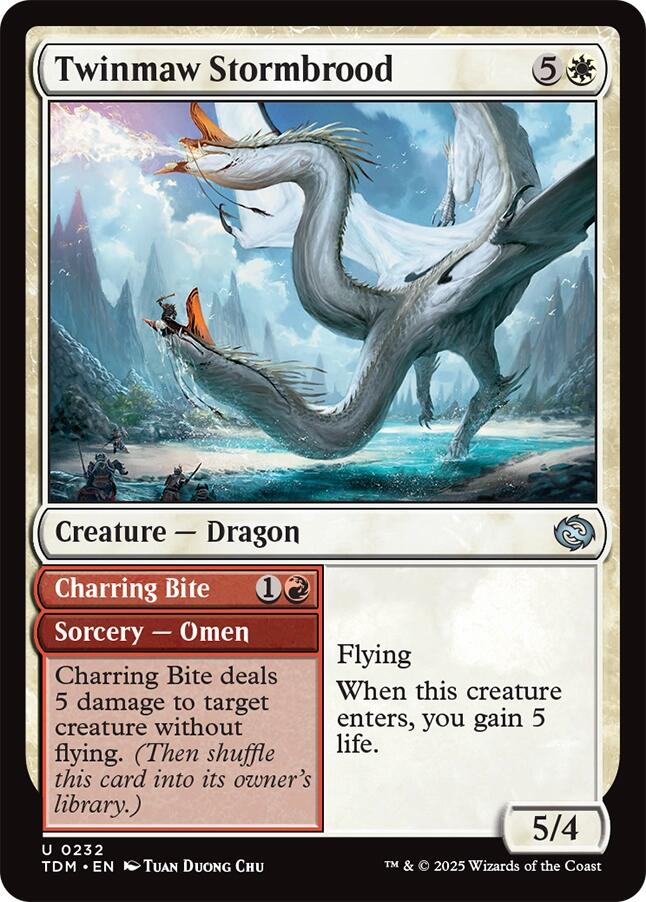 Twinmaw Stormbrood [Tarkir: Dragonstorm] | Magic Magpie