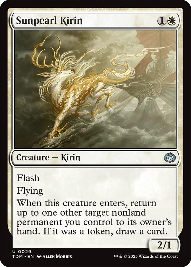 Sunpearl Kirin [Tarkir: Dragonstorm] | Magic Magpie