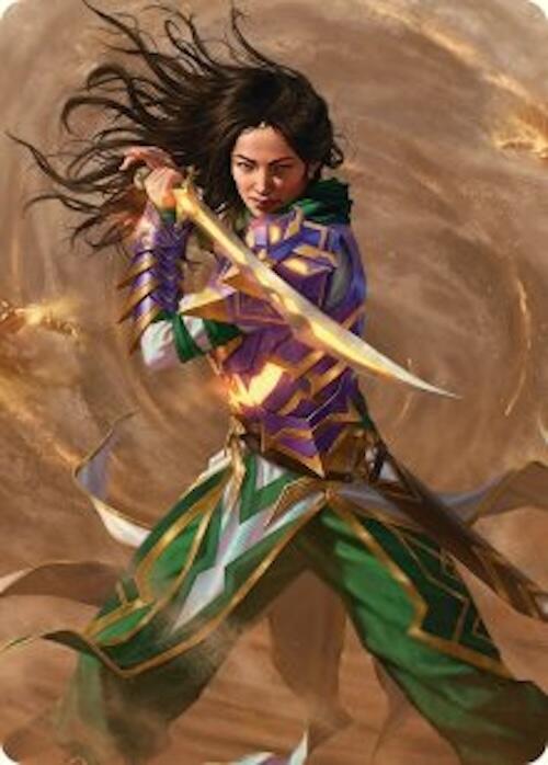 Descendant of Storms Art Card (2/54) [Tarkir: Dragonstorm Art Series] | Magic Magpie