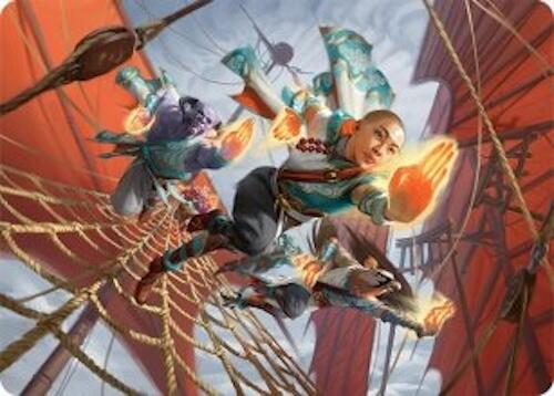Aligned Heart Art Card (52/54) [Tarkir: Dragonstorm Art Series] | Magic Magpie