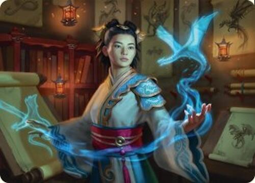 Dragonologist Art Card (6/54) [Tarkir: Dragonstorm Art Series] | Magic Magpie