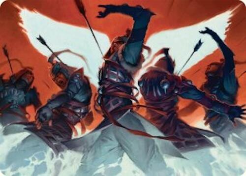 Desperate Measures Art Card (11/54) [Tarkir: Dragonstorm Art Series] | Magic Magpie